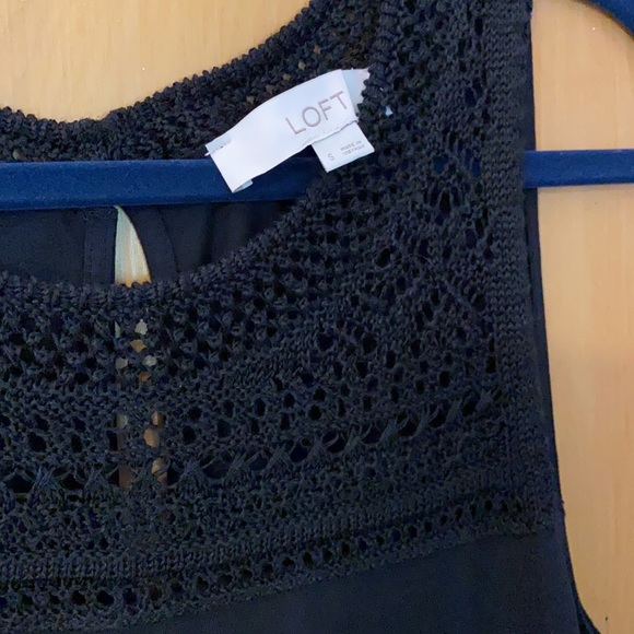 LOFT Eyelet Yoke Dress - Picture 2 of 3